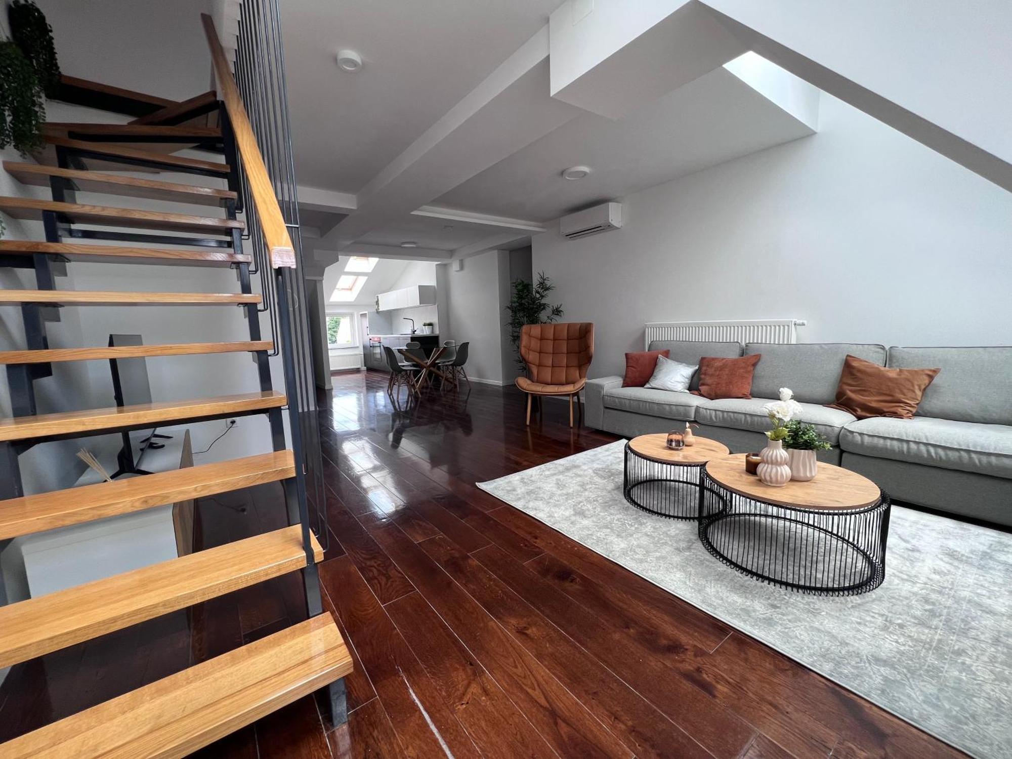 Cozy Loft Apartment In Zagreb Center 外观 照片